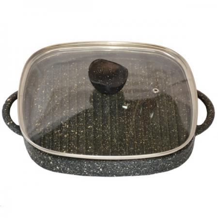 قیمت انواع تابه چدنی درب دار دو طرفه