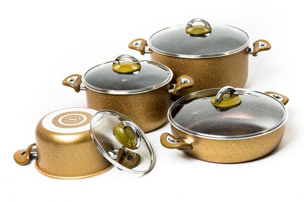 فروشنده بهترین قابلمه چدن طلایی گرانیتی