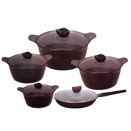 مواد تشکیل دهنده ظروف چدن رنگی