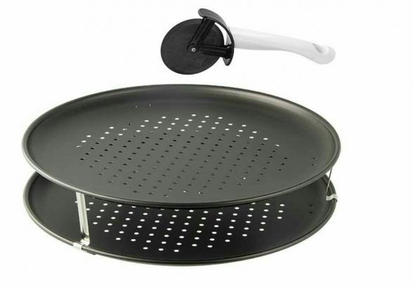 انواع قالب ظروف چدنی پیتزا جدید