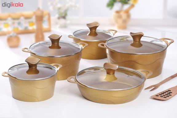 مدل های متنوع قابلمه چدن طلایی