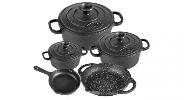 روش اندازه گیری سرویس قابلمه چدن جدید