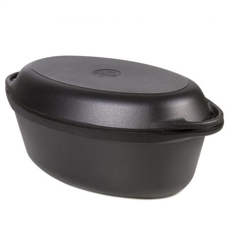 نحوه استفاده تابه چدنی درب دار