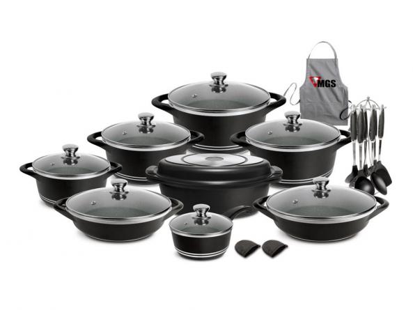 مدل های متنوع ست قابلمه و ماهیتابه چدن