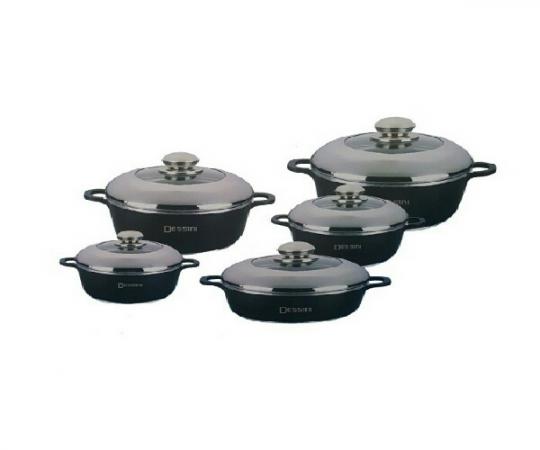 تشخیص اصل بودن سرویس قابلمه چدن 10 پارچه