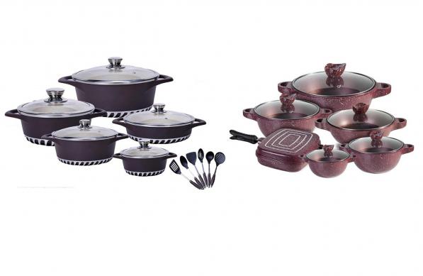 ظروف چدن سرامیکی بهتر است یا گرانیتی