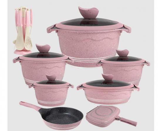 فروش ویژه سرویس قابلمه چدن گرانیت مدرن