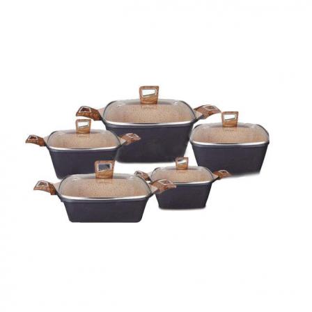 بازار فروش قابلمه چدن مربعی