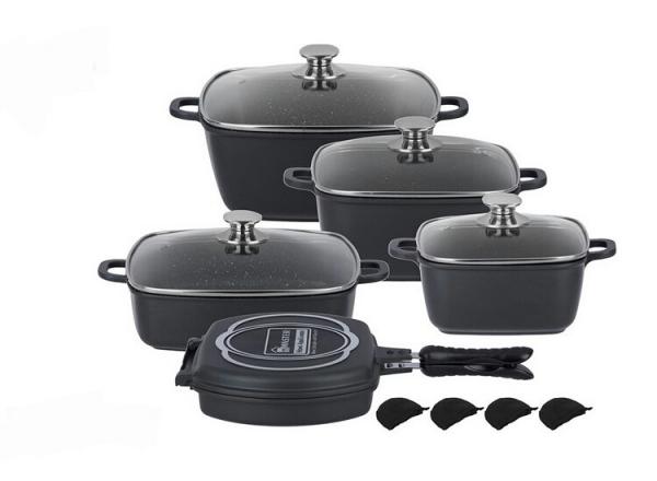 انواع مختلف قابلمه چدن مربعی شکل