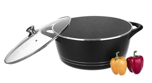 سایز متفاوت قابلمه چدن بزرگ