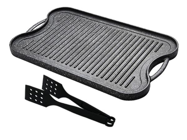 فروشگاه معتبر تابه گریل چدنی ارزان قیمت