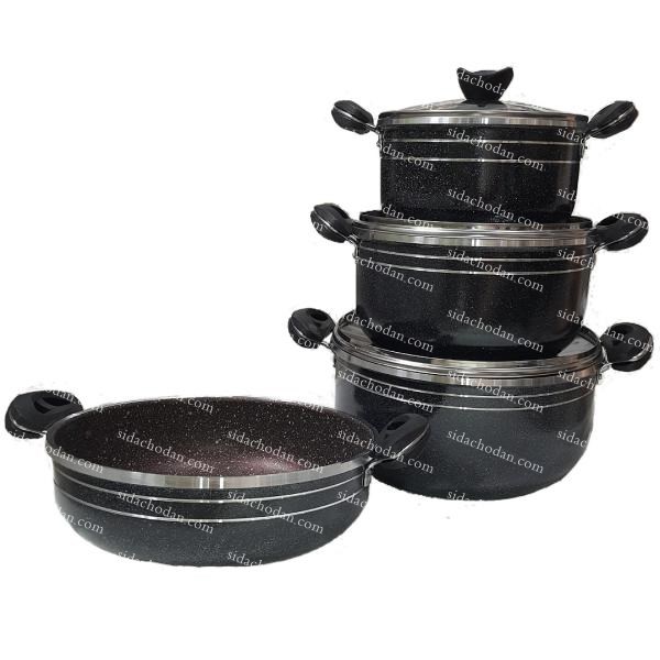 فروش عمده ظروف تفلون در شرکت سیدا انجام می‌شود.